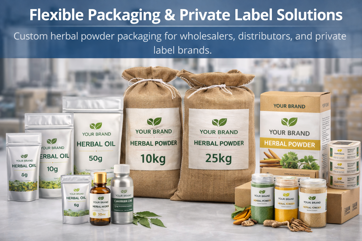Flexible Packaging & Private Label Solutions